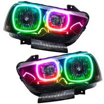 ORACLE Lighting 7123-504 - 11-14 Dodge Charger SMD HL (Non-HID) - ColorSHIFT w/ Simple Controller