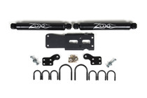 Zone Offroad ZON7450 - Offroad 07-18 Jeep Wrangler JK Dual Steering Stabilizer Kit