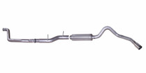 Gibson 619615 - 03-07 Ford F-250 Super Duty Lariat 6.0L 4in Turbo-Back Single Exhaust - Stainless