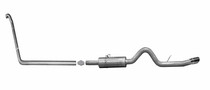 Gibson 619505 - 99-03 Ford F-250 Super Duty Lariat 7.3L 4in Turbo-Back Single Exhaust - Stainless