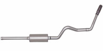 Gibson 615566 - 77-86 GMC C1500 Base 5.0L 3in Cat-Back Single Exhaust - Stainless