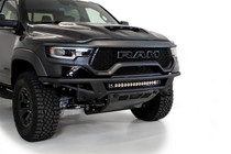 Addictive Desert Designs F628102160103 - 2021 Dodge RAM 1500 TRX PRO Bolt-On Front Bumper w/ Sensors