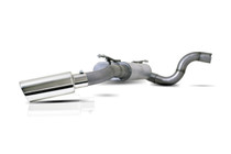 Gibson 617308 - 18-22 Jeep Wrangler JL Sport 3.6L 2.5in Cat-Back Single Exhaust - Stainless