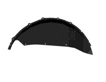 Road Armor 518LFRSB - 18-20 Jeep Wrangler JL Stealth Rear Fender Liner Body Armor - Black Steel