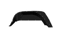 Road Armor 520LFRSB - 18-21 Jeep Gladiator JL Stealth Rear Fender Liner Body Armor - Black Steel