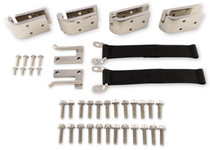 Scott Drake C6TZ-9722800-SK - 66-77 Bronco Removable Stainless Steel Door Hinge Kit