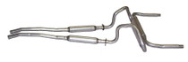 Scott Drake C9ZZ-5257-CRE - 1967-69 Mustang Exhaust - OEM Dual Exhaust System 2.25”