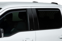 Putco 580026 - 2021 Ford F-150 Super Crew / Super Cab / Regular Cab Element Tinted Window Visors (Front Only)