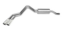 Gibson 65704 - 99-01 Chevrolet Silverado 1500 Base 4.3L 2.5in Cat-Back Dual Sport Exhaust - Stainless