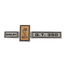 Scott Drake S7MS-16098-C - Grill Dash and Deck Emblem, Pin On, GT350 Shelby
