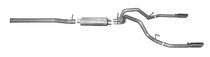 Gibson 65677 - 14-19 Cadillac Escalade ESV Base 6.2L 3.5in/2.25in Cat-Back Dual Split Exhaust - Stainless