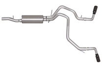 Gibson 5642 - 10-14 Chevrolet Tahoe LS 5.3L 2.25in Cat-Back Dual Extreme Exhaust - Aluminized