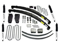 Tuff Country 24824KN - 4 Inch Lift Kit 80-87 Ford F250 4 Inch Lift Kit w/ SX8000 Shocks Fits Models with 351 Engine