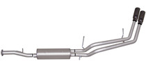 Gibson 5574 - 07-12 Chevrolet Avalanche LS 5.3L 2.25in Cat-Back Dual Sport Exhaust - Aluminized