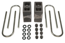 Tuff Country 97060 - 5.5 Inch Rear Block & U-Bolt Kit 80-97 and 99-16 Ford F250 4WD 86-97 Ford F350 4WD/00-05 Ford Excursion w/o Factory Overloads Non-Tapered