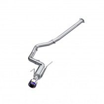 MBRP S48033BE - Subaru Impreza WRX/WRX STI 2.0L/2.5L 3.0 Inch Cat-Back Single Rear Exit T304 Stainless Steel with Burnt End Tip