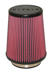 Airaid 700-458 - Universal Air Filter - Cone 4 x 7 x 4 5/8 x 7 w/ Short Flange