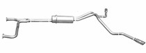 Gibson 68100 - 04-10 Nissan Titan LE 5.6L 2.5in Cat-Back Dual Extreme Exhaust - Stainless