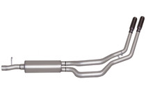 Gibson 69119 - 11-16 Ford F-250 Super Duty Lariat 6.2L 2.5in Cat-Back Dual Sport Exhaust - Stainless
