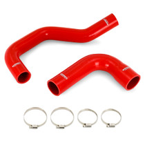 Mishimoto MMHOSE-RAM-91RD - 1991-1993 Dodge 5.9L Cummins Silicone Coolant Hose Kit Red