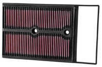 K&N 33-3044 - 2014-2016 Volkswagen Polo L3-1.4L DSL Replacement Drop In Air Filter