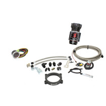 Snow Performance SNO-2161-BRD-T - 16-17 Camaro Stg 2 Bst Cooler F/I Water Injection Kit (SS Brded Line/4AN) w/o Tank