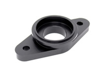 Torque Solution TS-1G-TIAL-BK - Billet Stock to Tial Blowoff Valve Adapter(Black): Mitsubishi Eclipse/Talon1G 90-94