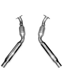 Solo Ultra High Performance LLT Catted Mid Pipes (RES-CATS) - 2010-2011 Chevy Camaro (V6) - C23916-C23917