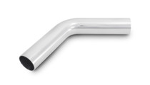 Vibrant 2818 - 2.75in O.D. Universal Aluminum Tubing (60 degree Bend) - Polished