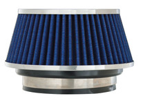 Spectre 8166 - Adjustable Conical Air Filter 2-1/2in. Tall (Fits 3in. / 3-1/2in. / 4in. Tubes) - Blue