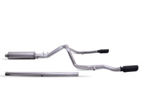 Gibson 65690B - 19-22 GMC Sierra 1500 4.3-5.3L 3in/2.5in Cat-Back Dual Extreme Exhaust Stainless -Black Elite