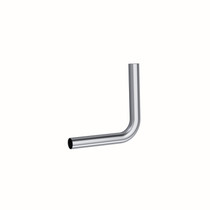 MBRP MB2002 - Exhaust Pipe 2.Exhaust Pipe 25 Inch 90 Degree Bend 1 2 Inch Legs Aluminized Steel