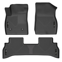 Husky Liners 95171 - 21-22 Buick Encore GX (RWD) WeatherBeater Front & 2nd Seat Floor Liners - Black