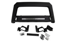 Lund 86521215 - 2017-2019 Ford F-250 Super Duty Revolution Bull Bar - Black