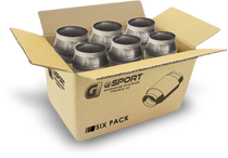 G-Sport 685032 - GESI  6PK 300 CPSI EPA Compliant 3in Inlet/Outlet GEN1 Ultra High Output Cat Conv Assembly
