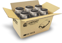 G-Sport 685200 - GESI  6PK 400 CPSI EPA Compliant 4.5inx4in GEN2 Ultra High Output Cat Conv - Substrate Only