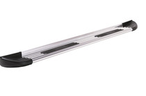 Lund 291131 - 00-14 GMC Yukon (80in w/o Fender Flares) TrailRunner Extruded Multi-Fit Running Boards - Brite