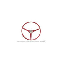 Scott Drake C5ZZ-3600-BR - 1965 Standard Steering Wheel (Bright Red)