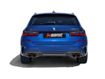 Akrapovic S-BM/T/30H - 20-22 BMW M340i (G20, G21) Slip-On Line (Titanium) (Requires BMW Part #18308686640)