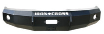 Iron Cross FB-1402 - Base Front Bumper; Matte Black Finish; with Bar;