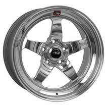 Weld 71HP7090A57A - S71 17x9 / 5x4.5 BP / 5.7in. BS Polished Wheel (High Pad) - Non-Beadlock