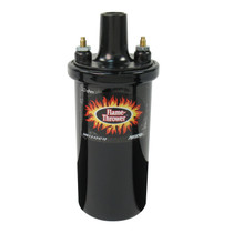 Pertronix 40611 - FLAME-THROWER COIL. 40,000-VOLT RATED WITH 3.0-OHMS OF RESISTANCE. BLACK EPOXY FILLED CANISTER STYLE. EPOXY FILLED COILS ARE ENGINEERED FOR HIGH VIBRATION APPLICATIONS