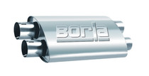 Borla 400286 - 2.50in Dual In/Out 19in x 9.5in x 4in PRO-XS Muffler