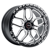 Weld S90780067P30 - 18x10 Laguna Bead Lock 5x114.3 / ET30 BS6.70 / 78.1 MIL DIA Gloss Black