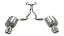 Corsa Catback Exhaust w/Quad 3" Tips - 2008-2009 Pontiac G8 GT & GXP - 14950