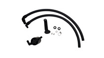 J&L 3115D-B - J&amp;L 2022-2024 Toyota Tundra 3.5L Turbo Oil Separator 3.0 Driver Side - Black Anodized