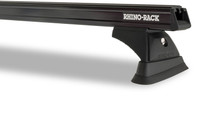 Rhino-Rack JA9433 - 10-21 Lexus GX 460 4 Door SUV Front/Middle Heavy Duty RCH 2 Bar Roof Rack - Black