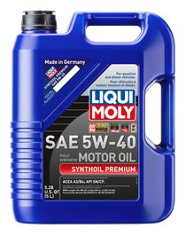 Liqui Moly 2041 - 5L Synthoil Premium Motor Oil SAE 5W40