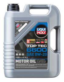 Liqui Moly 22046 - 5L Top Tec 6600 Motor Oil SAE 0W20