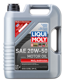 Liqui Moly 22072 - 5L MoS2 Anti-Friction Motor Oil 20W50